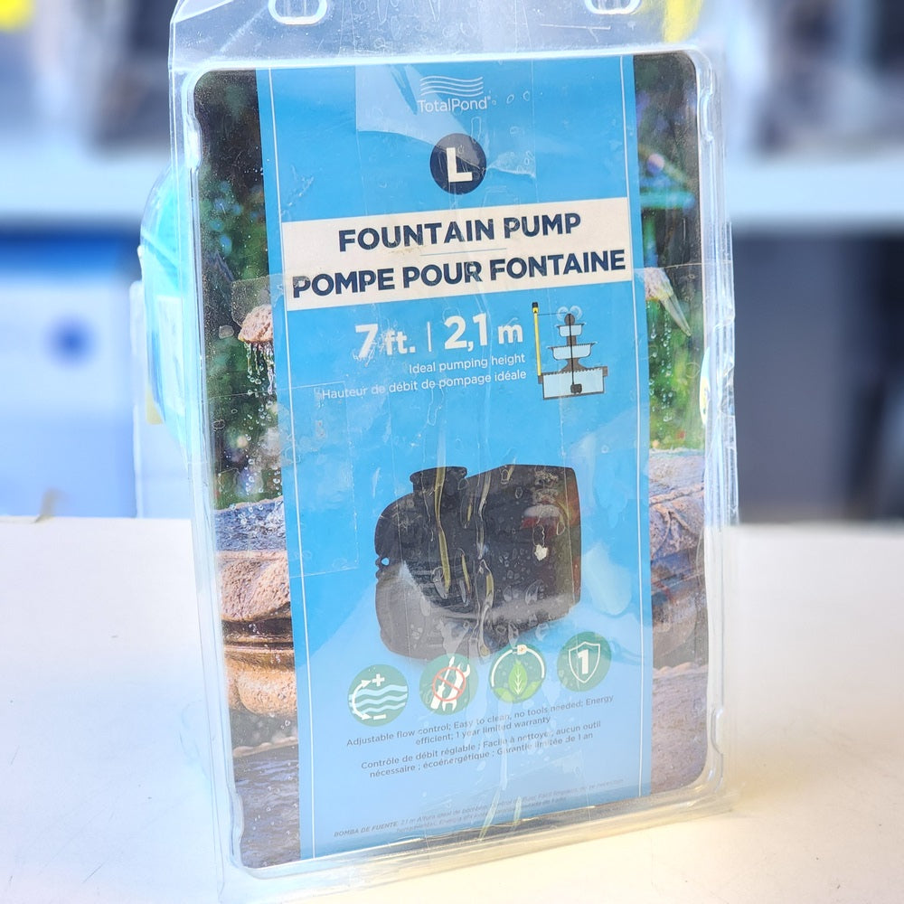 Total Pond Fountain Pump 285-525GPH Total Pond Fountain Pump 285-525GPH